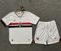 25-26 Sao Paulo home Set.Jersey & Short High Quality