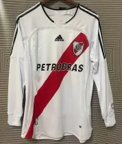 Long sleeve 06-07 CA River Plate home Retro Jersey Thailand Quality