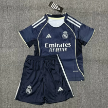 Kids kit 25-26 Real Madrid Away Thailand Quality