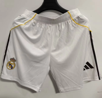 25-26 Real Madrid home (Player Version) Soccer shorts Thailand Quality