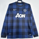 Long sleeve 13-14 Manchester United Away Retro Jersey Thailand Quality