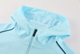 24-25 Marseille (sky blue) Jacket and cap set training suit Thailand Qualit