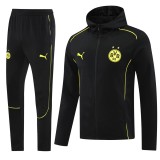 24-25 Borussia Dortmund (black) Jacket and cap set training suit Thailand Qualit