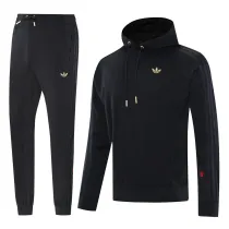 25-26 Adidas (black) Jacket and cap set training suit Thailand Qualit
