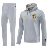 25-26 Manchester United (grey) Jacket and cap set training suit Thailand Qualit