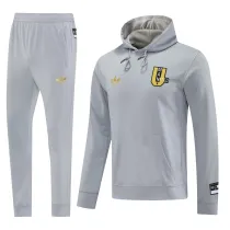 25-26 Manchester United (grey) Jacket and cap set training suit Thailand Qualit