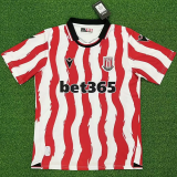 25-26 Stoke home Fans Version Thailand Quality