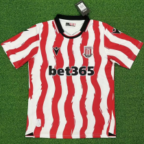 25-26 Stoke home Fans Version Thailand Quality