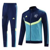 25-26 Ajax (sapphire blue) Jacket Adult Sweater tracksuit set