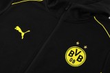 24-25 Borussia Dortmund (black) Jacket and cap set training suit Thailand Qualit