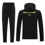 24-25 Borussia Dortmund (black) Jacket and cap set training suit Thailand Qualit