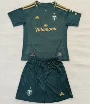 Kids kit 25-26 Portland Timbers home Thailand Quality