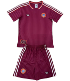 25-26 Bayern München (Retro Jersey) Set.Jersey & Short High Quality