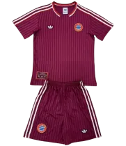 25-26 Bayern München (Retro Jersey) Set.Jersey & Short High Quality