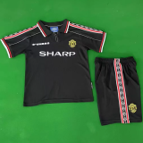 Kids kit 98-99 Manchester United Away (Retro Jersey) Thailand Quality