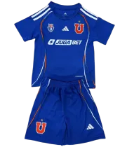 25-26 Universidad de Chile home Set.Jersey & Short High Quality