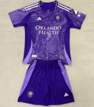 Kids kit 25-26 Orlando City SC home Thailand Quality