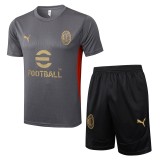 24-25 AC Milan grey (Training clothes) Set.Jersey & Short High Quality