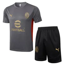 24-25 AC Milan grey (Training clothes) Set.Jersey & Short High Quality