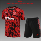 Kids kit 24-25 Manchester United (Training clothes) Thailand Quality
