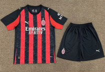 25-26 AC Milan home Set.Jersey & Short High Quality