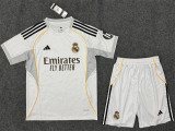 25-26 Real Madrid home Set.Jersey & Short High Quality