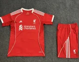 25-26 Liverpool home Set.Jersey & Short High Quality