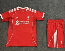 25-26 Liverpool home Set.Jersey & Short High Quality