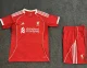 25-26 Liverpool home Set.Jersey & Short High Quality