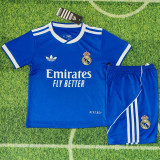 Kids kit 25-26 Real Madrid Third Away Thailand Quality