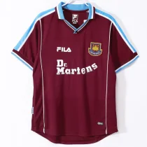 99-01 West Ham United home Retro Jersey Thailand Quality