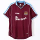 99-01 West Ham United home Retro Jersey Thailand Quality