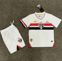 Kids kit 25-26 Sao Paulo home Thailand Quality