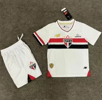 Kids kit 25-26 Sao Paulo home Thailand Quality