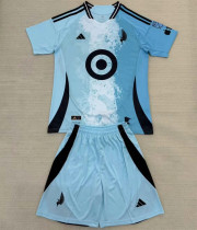 Kids kit 25-26 Minnesota United FC Away Thailand Quality