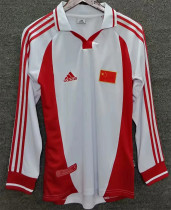 Long sleeve 2001 China Away Retro Jersey Thailand Quality