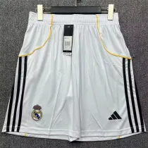 25-26 Real Madrid home Soccer shorts Thailand Quality