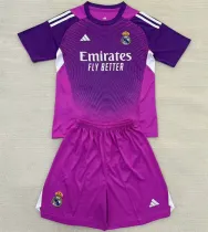 Kids kit 25-26 Real Madrid (Goalkeeper) Thailand Quality