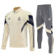 25-26 Real Madrid (Light yellow) Jacket Adult Sweater tracksuit set