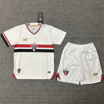 Kids kit 25-26 Sao Paulo home Thailand Quality