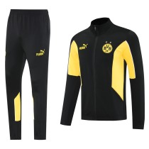 25-26 Borussia Dortmund (black) Jacket Adult Sweater tracksuit set