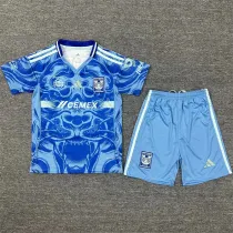 Kids kit 25-26 Tigres UANL Away Thailand Quality