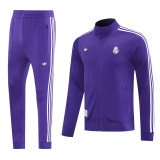 25-26 Real Madrid (Purple) Jacket Adult Sweater tracksuit set