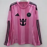 25-26 Inter Miami CF home Long sleeve Thailand Quality