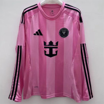 25-26 Inter Miami CF home Long sleeve Thailand Quality