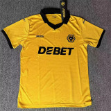 25-26 Wolverhampton Wanderers home Fans Version Thailand Quality