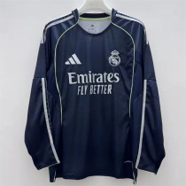 25-26 Real Madrid Away Long sleeve Thailand Quality