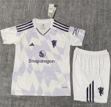 Kids kit 25-26 Manchester United Away Thailand Quality