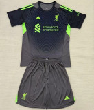 Kids kit 25-26 Liverpool (Goalkeeper) Thailand Quality