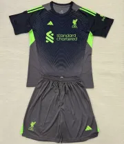 Kids kit 25-26 Liverpool (Goalkeeper) Thailand Quality